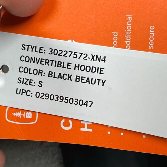 Bass Outdoor 1/4 Zip Black Pullover Fleece Jacket Men NWT 6304 - Picture 7 of 10